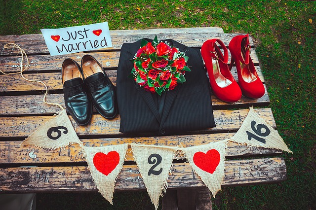 Just married sign